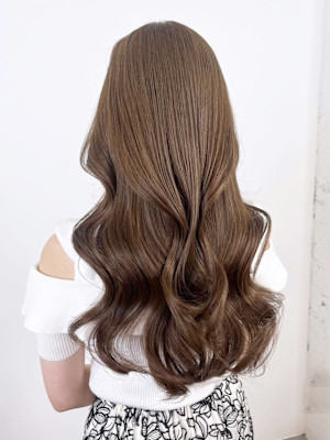 カーキベージュレイヤーロング_ba521661