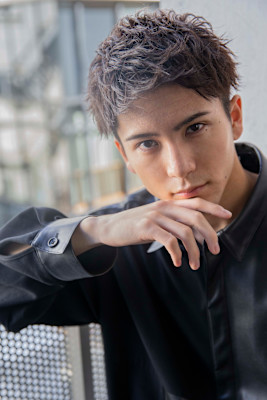 【小久保style】メンズカットツーブロックツイストウルフ