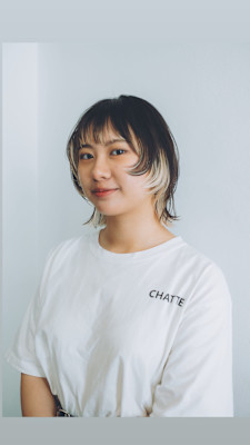 ウルフカット×インナーカラー◎