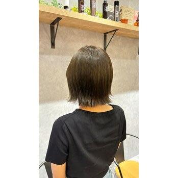 透明感抜群アッシュブラウン