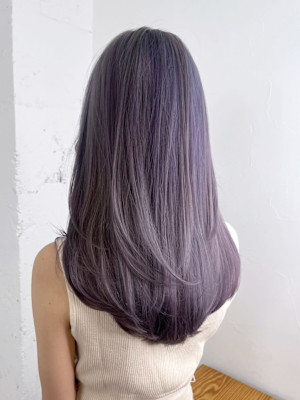 ホワイトピンクニュアンスカラー_ba526053