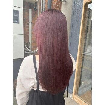 ワインレッドカラー