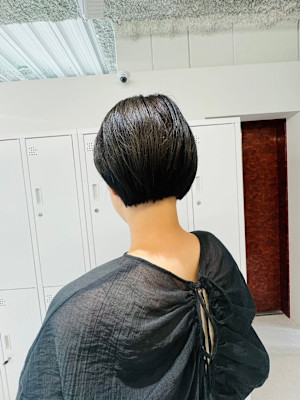 丸みショートボブ