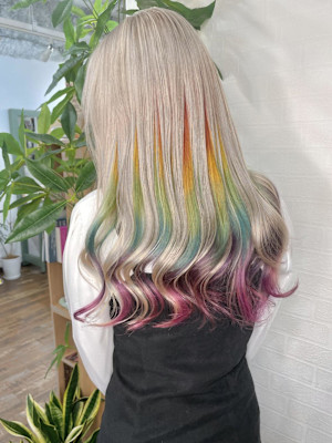 ホワイトカラーとレインボー【飯田淳平】Re:ta Hair