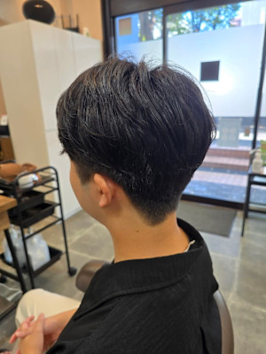 メンズカット/パーマ/グレイカラー/鎌取駅/韓国風/白髪染め