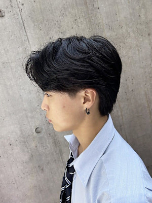 韓国風ヘア/髪質改善/メンズパーマ/カルマパーマ/マッシュ