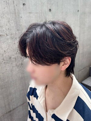 韓国風ヘア/髪質改善/メンズパーマ/カルマパーマ/マッシュ