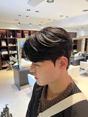 【韓国へア】 メンズパーマ ダウンパーマ カルマヘア 