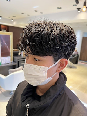 韓国マッシュ シースルーマッシュ 韓国メンズヘア マッシュ