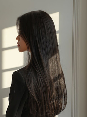 美髪髪質改善でくせ毛カバー/似合わせカットエアリーロング１