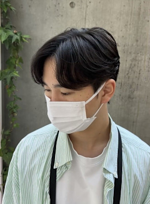 韓国ヘア ダウンパーマ 髪質改善 カルマヘア メンズ韓国ヘア