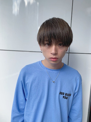 メンズ縮毛矯正 韓国ヘア ナチュラルマッシュ