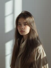 美髪髪質改善でくせ毛カバー/似合わせカットエアリーロング７