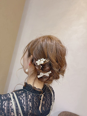 HAIR BRAND Link 小束山店×ロング