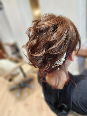 HAIR BRAND Link 小束山店×ロング