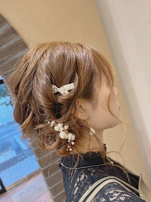 HAIR BRAND Link 小束山店×ロング