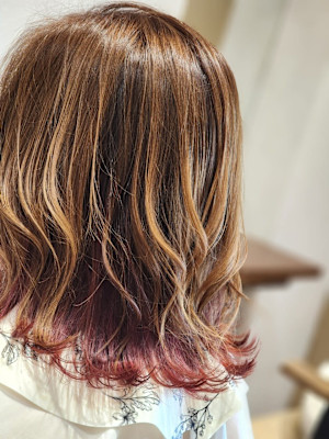 HAIR BRAND Link 小束山店×ミディアム