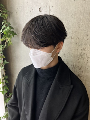 韓国ヘア ダウンパーマ 韓国マッシュ メンズマッシュ