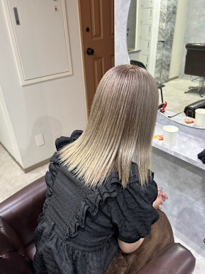 ブリーチカラー、ダブルカラー