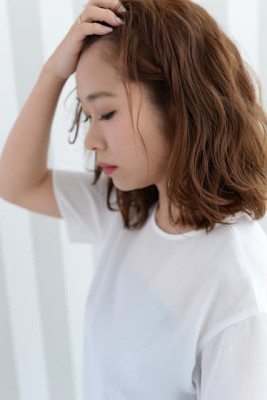 簡単！こなれ感！ふわミディ　