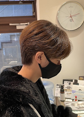 韓国ヘアナチュラルマッシュ