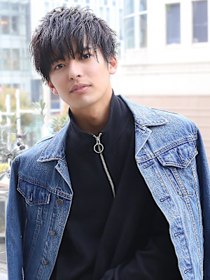 メンズカット　ショートカット　レイヤーカット