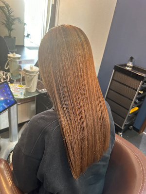 地毛風ストレート