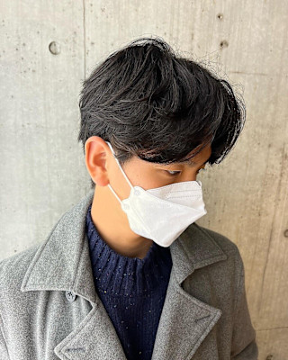 韓国ヘア カルマパーマ メンズ韓国ヘア 表参道 明治神宮前