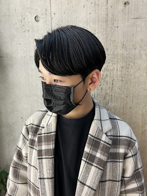 韓国ヘア  韓国マッシュ Vマッシュ スリークマッシュ