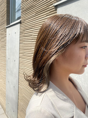 個室型美容室GULGUL 表参道店×ミディアム