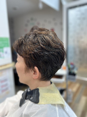ショートパーマ