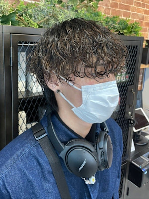 メンズカット＋パーマ★☆ツーブロマッシュ☆★