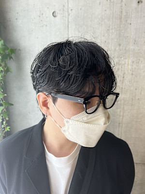 シャドウパーマ メンズ韓国ヘア 韓国パーマ