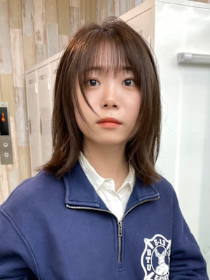 イメチェンハッシュカットレイヤーカット韓国似合わせカット