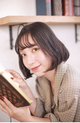 大人可愛いボブ