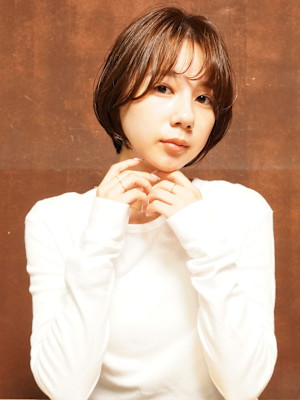 大人モテショートボブ