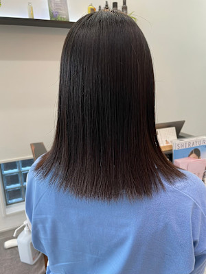 髪質改善ストレート