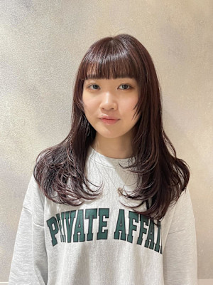 レイヤーカット/海外風レイヤーカット/ザクザクレイヤーカット