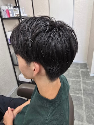 メンズカット/パーマ/グレイカラー/鎌取駅/韓国風/白髪染め