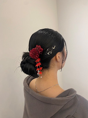 ヘアセット/アレンジ/お呼ばれヘア/髪質改善