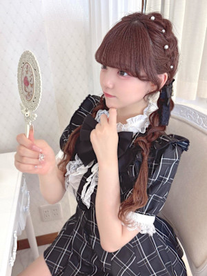 石田萌依ちゃん＊編み込みおさげヘア＊まゆ