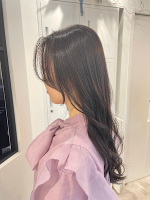 抜け感ブラウン