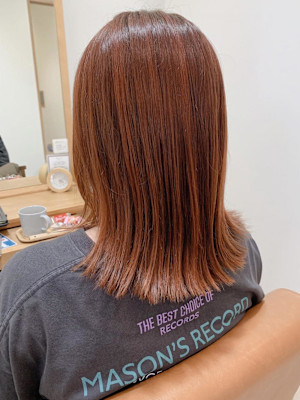 コーラルオレンジカラー