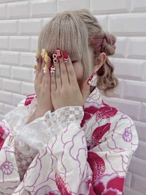 編み込み片耳くらげヘア＊まゆ