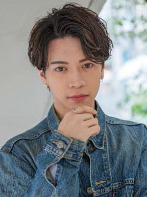 【小久保style】メンズカットツーブロックツイストウルフ