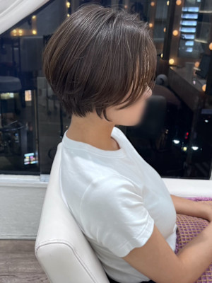 【中澤】おさまるくびれshort　オリーブベージュ