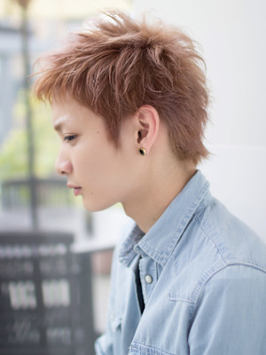 【デザインカラー】　カット＆ブリーチオンカラー　