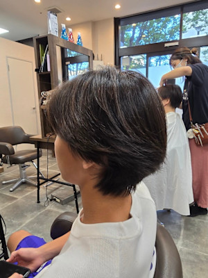 メンズカット/パーマ/グレイカラー/鎌取駅/韓国風/白髪染め