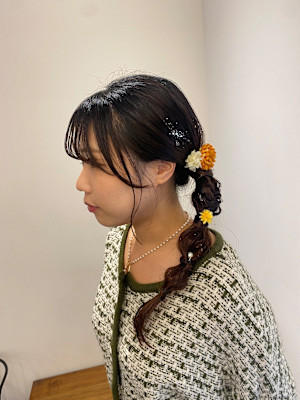 池袋/髪質改善/ヘアセット/アレンジ/浴衣アレンジ