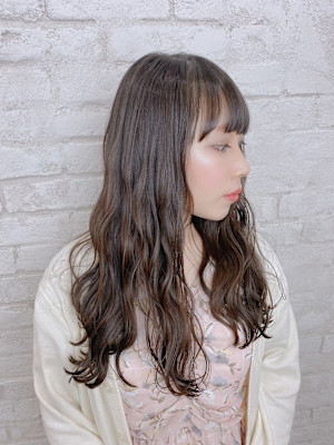 ナチュラルグレージュ韓国ヘア池袋
